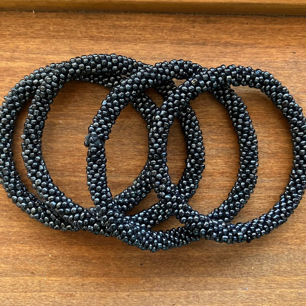 Set of 4 Beaded Bracelets